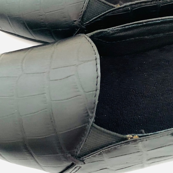 Vionic Dolores Croc Embossed Loafer Sz 6 GUC - Picture 8 of 9